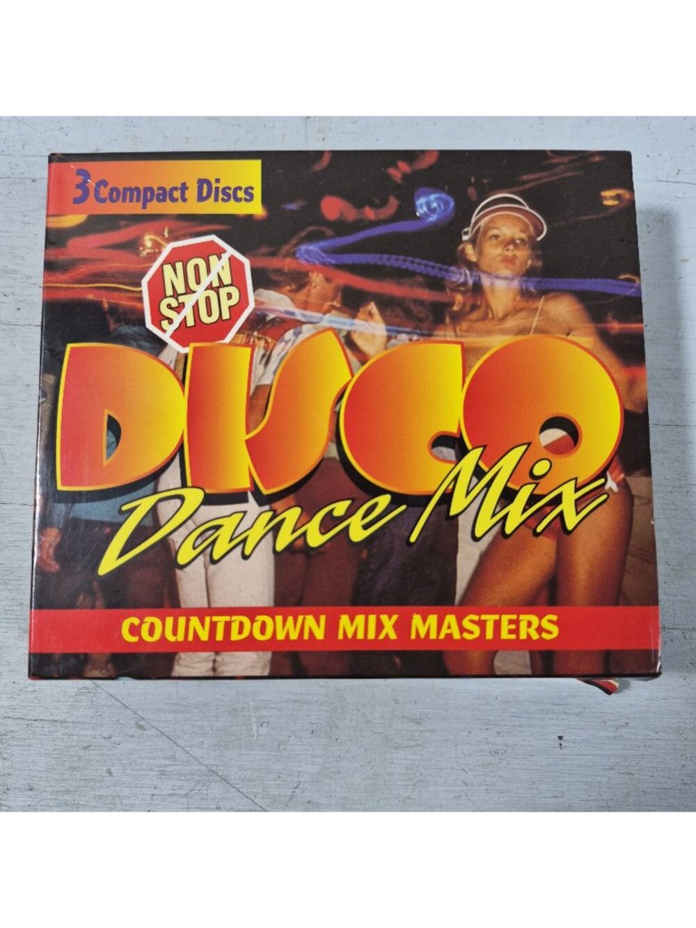 Non Stop Disco Dance Mix 3 CD Set Countdown Madacy 1995 Canada